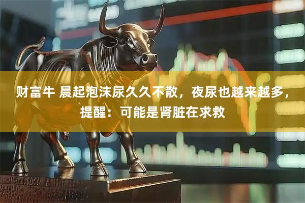财富牛 晨起泡沫尿久久不散，夜尿也越来越多，提醒：可能是肾脏在求救
